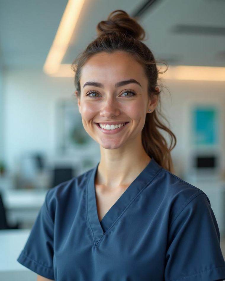 Licensed physical therapist working with patient in outpatient orthopedic setting - find PT jobs like this